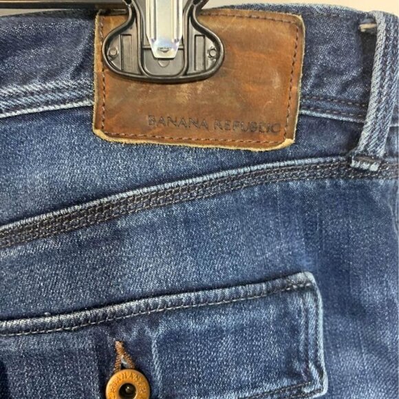 BANANA republic jeans. Size 35x36. Excellent condition. Gorgeous fade. - Picture 7 of 8